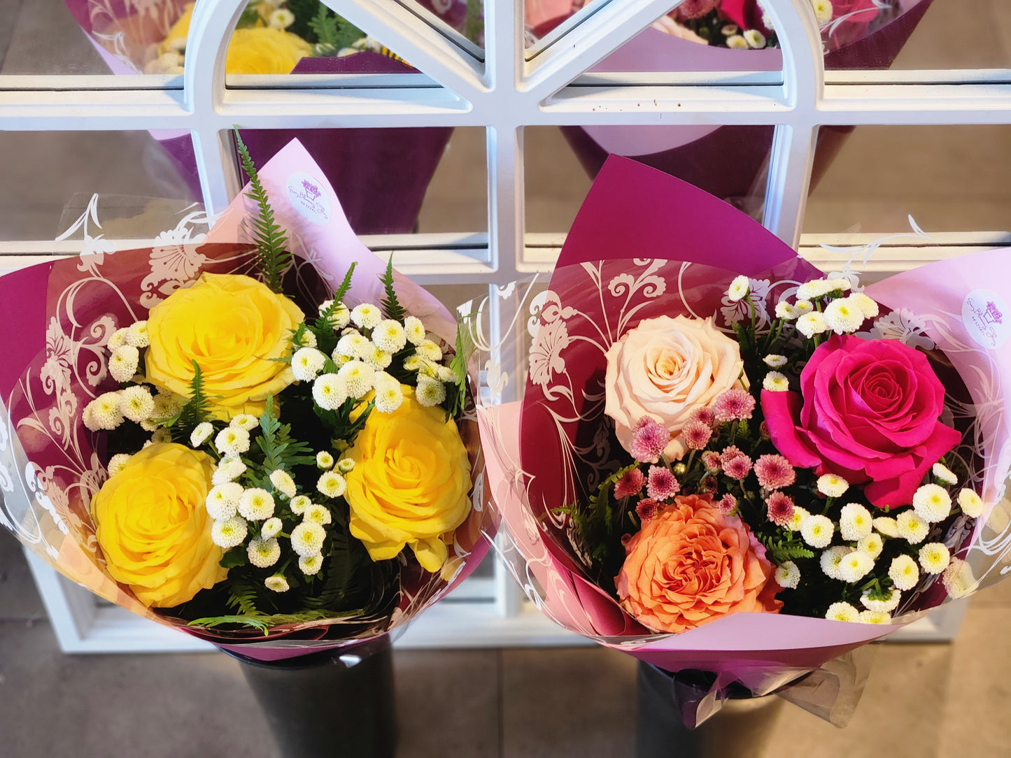 Rose & Chryssie Posy