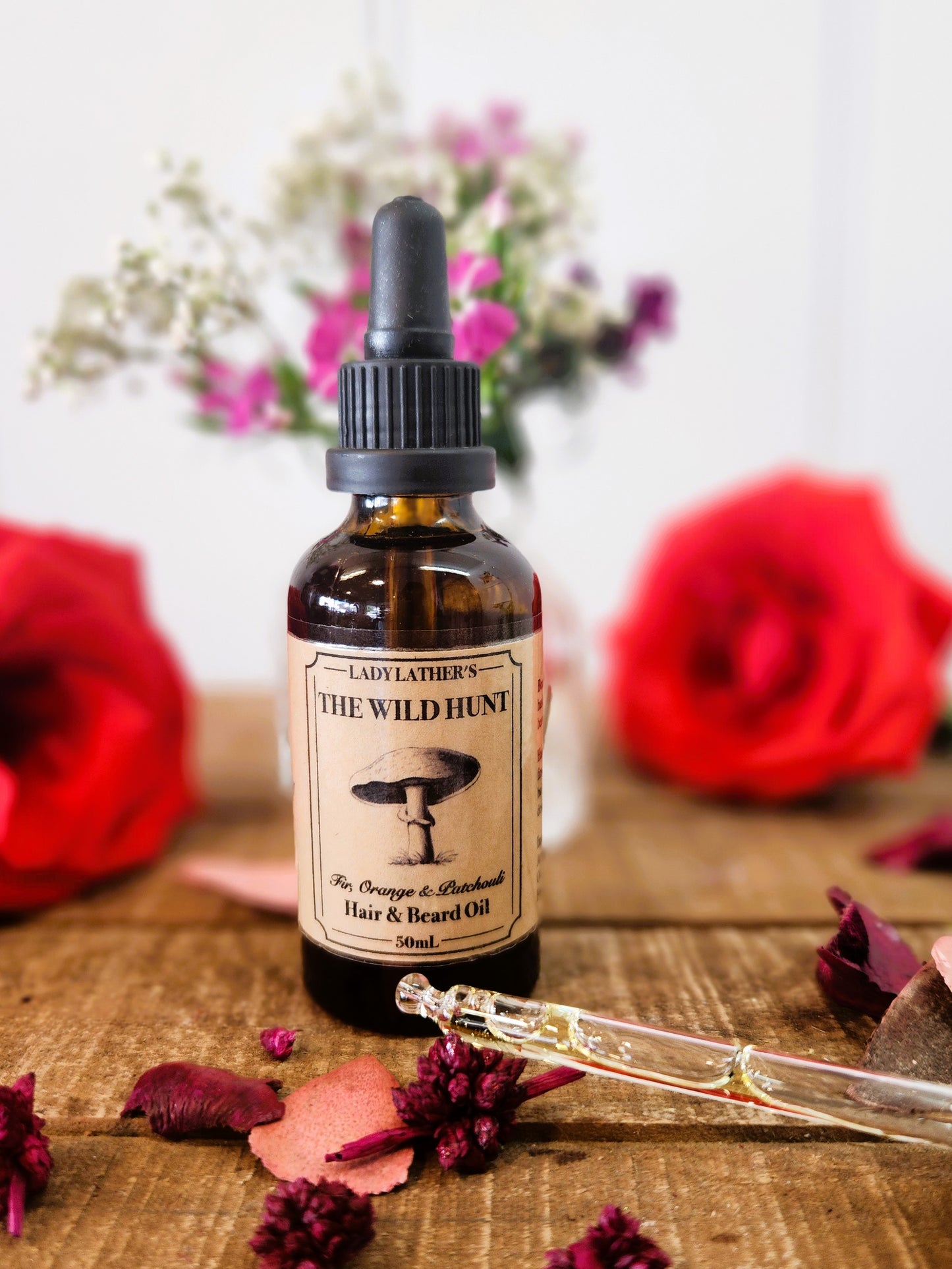 Lady Lather's Locally Handmade Hair & Beard Oil