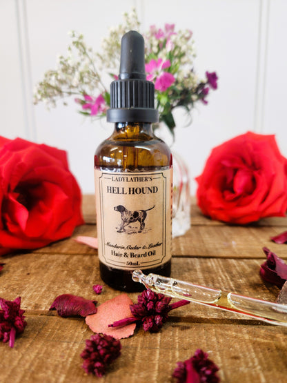 Lady Lather's Locally Handmade Hair & Beard Oil