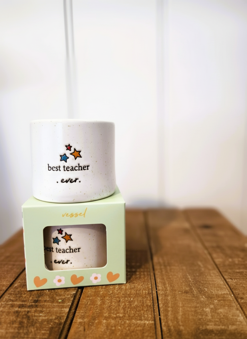 "Best Teacher Ever" Vessel