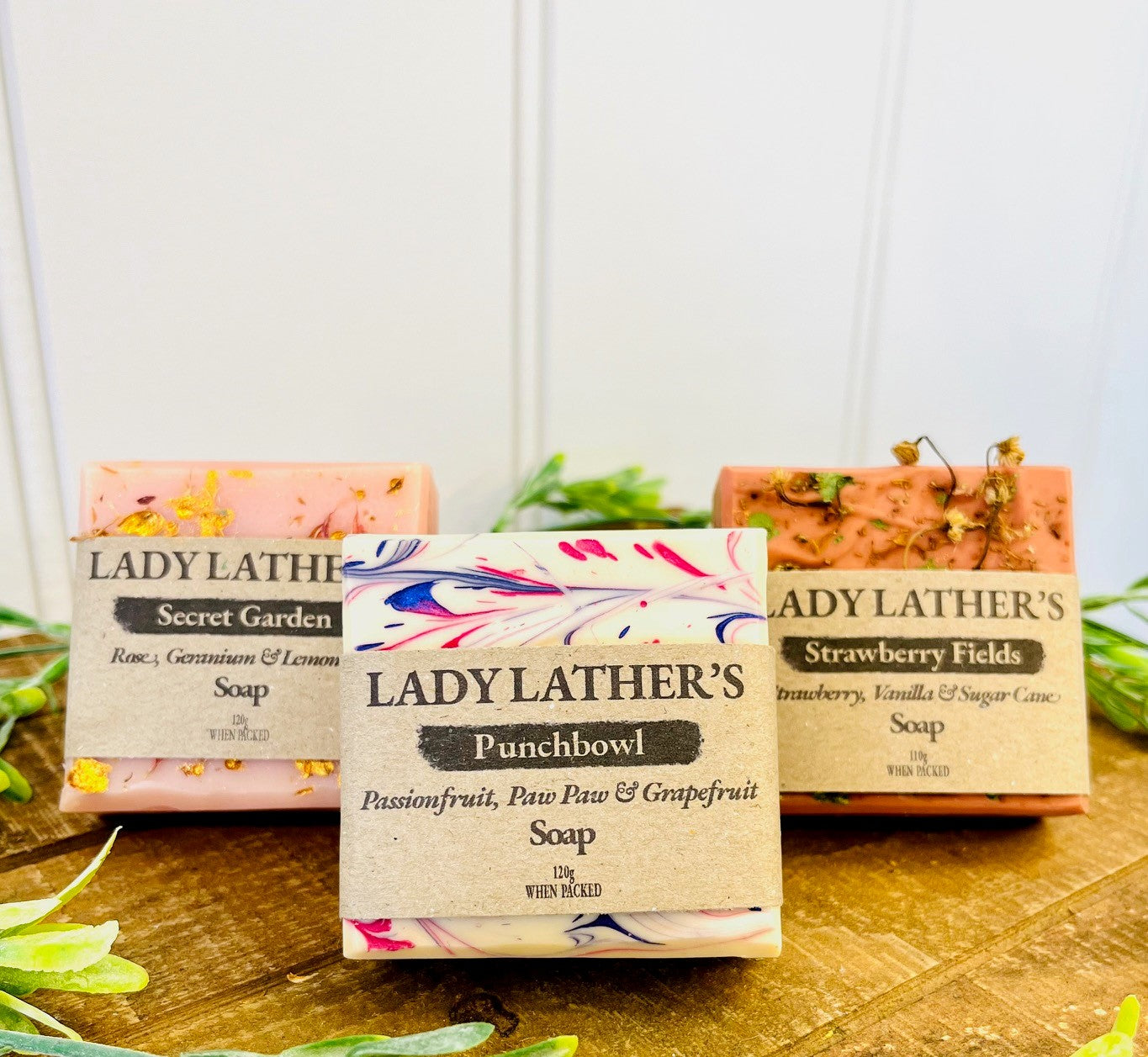 Lady Lathers Locally Handmade Soap